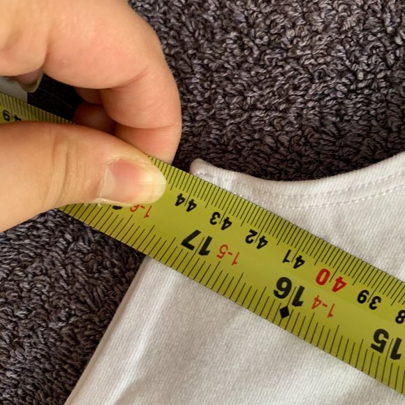 chloe angus white long tank top or slip - Picture 8 of 8